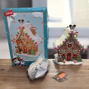 Dept 56 MICKEY'S GUMDROP HOUSE Disney Village Mickey Mouse CHRISTMAS NIB